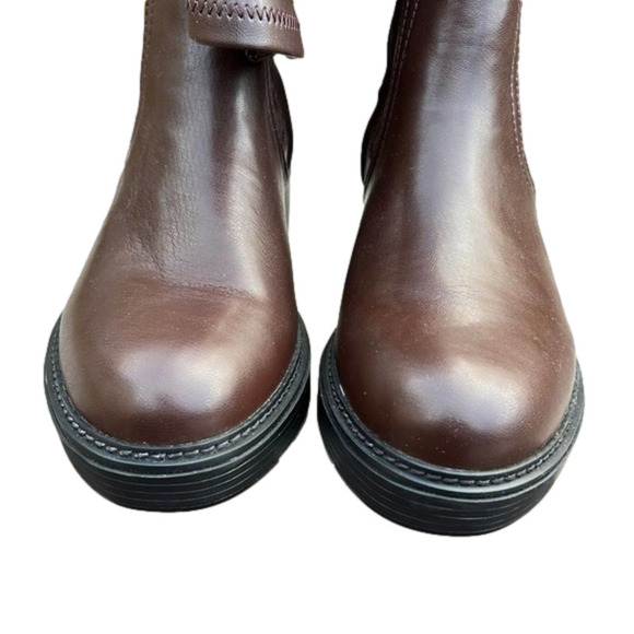 Nib Franco Sarto Keaton Highshaft Brown, Fall Boots - Picture 4 of 9